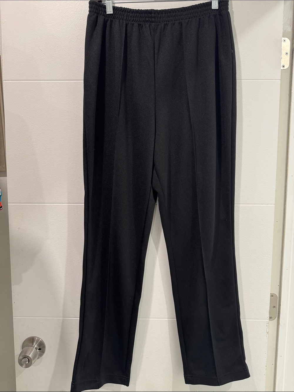 Roaman's Black Women's 20W Jogger Pants Style 25-2584-8  ( 100 % polyester